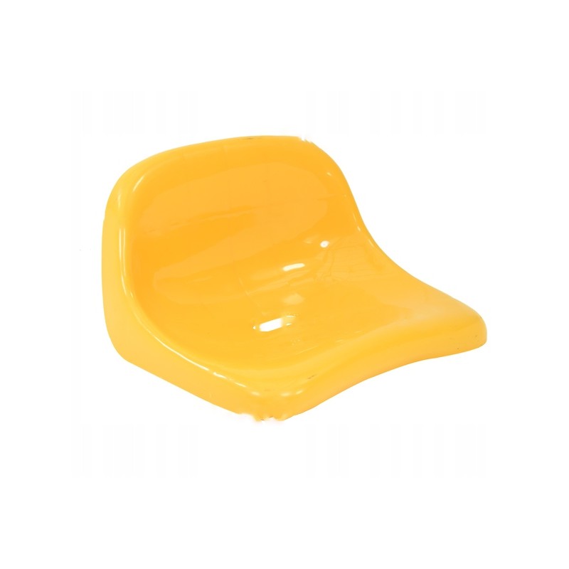 Yellow plastic seat, seedling planter