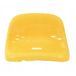 Yellow plastic seat, seedling planter