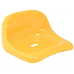 Yellow plastic seat, seedling planter