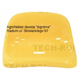 Yellow plastic seat, seedling planter