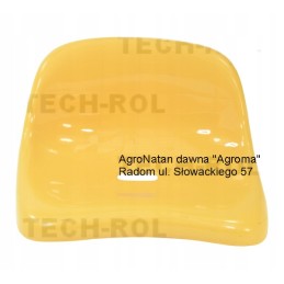 Yellow plastic seat, seedling planter