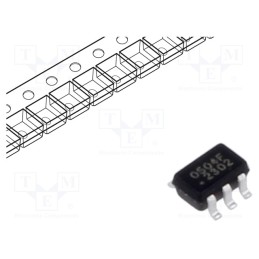 1 pcs x SEMTECH - RCLAMP0504FATCT - Diode: diode arrays, 6V, 6A, 150W, unidirectional, SOT363, Ch: 4