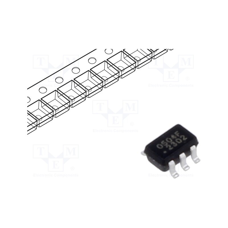 1 pcs x SEMTECH - RCLAMP0504FATCT - Diode: diode arrays, 6V, 6A, 150W, unidirectional, SOT363, Ch: 4