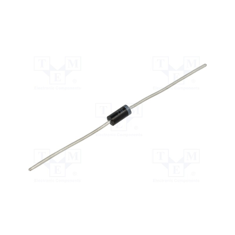 10 pcs x DIOTEC SEMICONDUCTOR - 3EZ6.2 - Diode: Zener, 3W, 6.2V, 455mA, , DO15, single diode