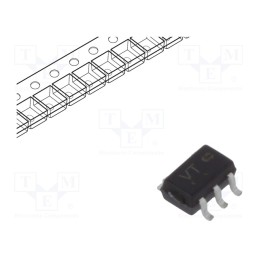 10 pcs x ONSEMI - M74VHC1GT08DFT2G - IC: digital, AND, Ch: 1, IN: 2, TTL, SMD, SC88A, 2÷5.5VDC, -55÷125°C