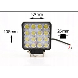 Work lamp LED searchlight halogen 9 32v 48w 5048