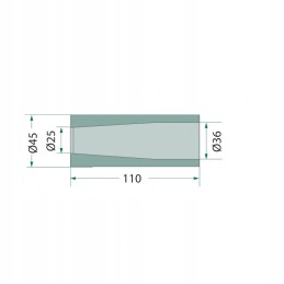 Front loader tooth bushing 679turfi45