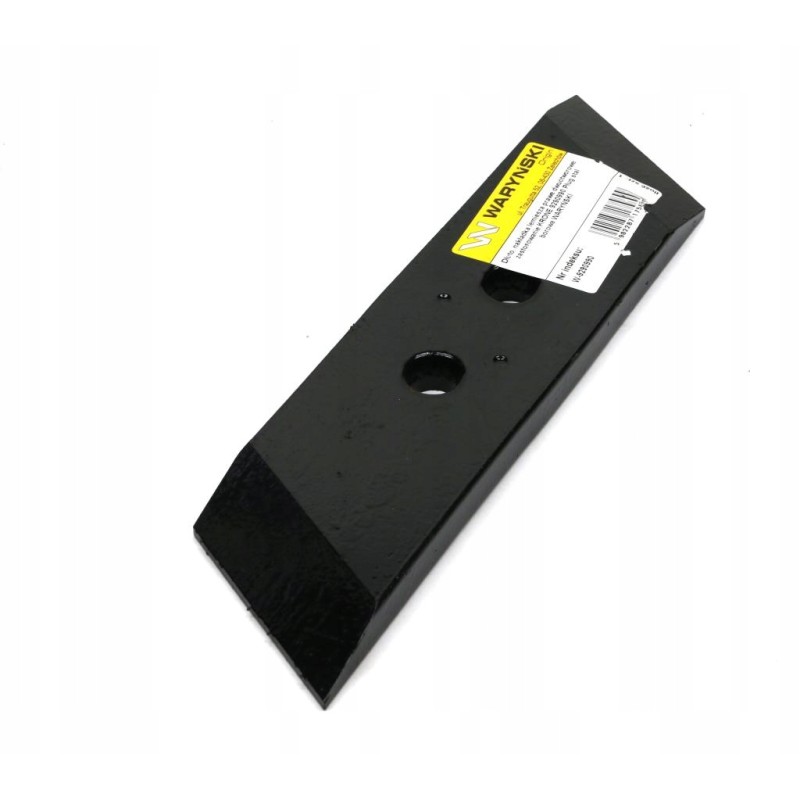 The right two-hole share chisel is used