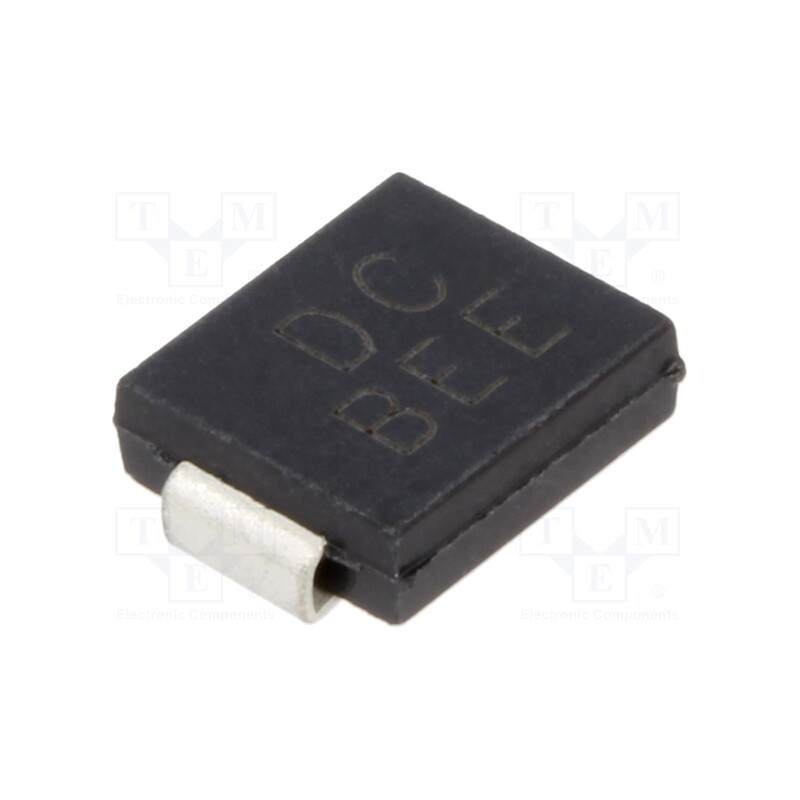 1 pcs x DC COMPONENTS - SMCJ12CA - Diode: TVS, 1.5kW, 13.3V, 75.3A, bidirectional, SMC,