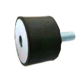 Bumper rubber met 40x27, one M10 screw