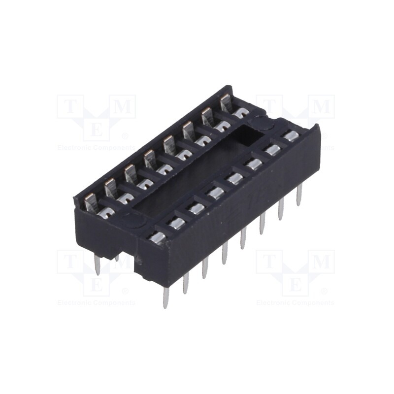 5 pcs x TE Connectivity - 1-2199298-4 - Socket: integrated circuits, DIP16, 7.62mm, THT, Pitch: 2.54mm
