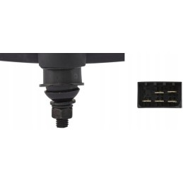 Halogen headlight, left, rectangular, 12v, unpleasant