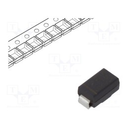 5 pcs x VISHAY - BYG23M-E3/TR - Diode: rectifying, SMD, 1kV, 1.5A, 75ns, SMA, Ufmax: 1.35V, Ifsm: 30A