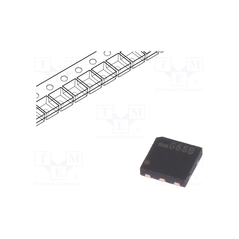 20 pcs x YANGJIE TECHNOLOGY - YJQ4666B - Transistor: P-MOSFET, TRENCH POWER LV, unipolar, -16V, -5.6A, 2.2W