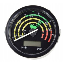 Tractor hour counter 25 km h 3 pin 12v with