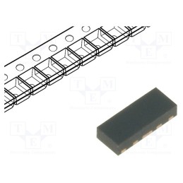 1 pcs x LITTELFUSE - SP3010-04UTG - Diode: TVS array, 3A, uDFN10, Features: ESD protection, Ch: 4