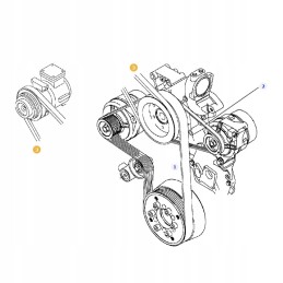 Fendt x696623300000 V-belt original