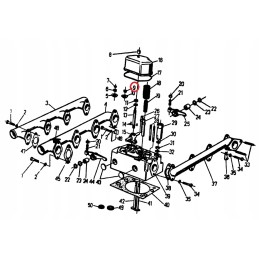 Suction valve lock for Ursus C 360 50405600