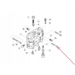 7703009127 M12 distributor hex bolt