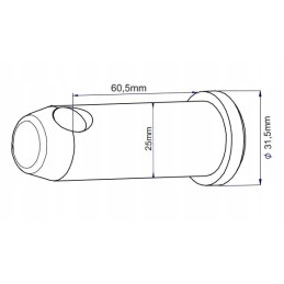 Mf3 morga drawbar pin