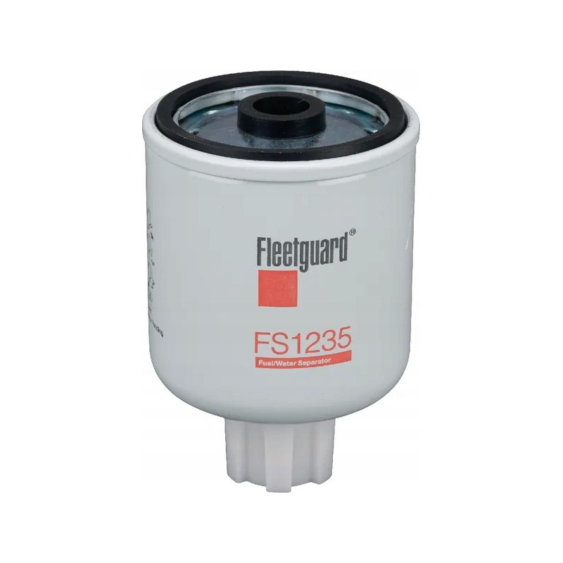 Fuel filter with water separator, thread diameter m