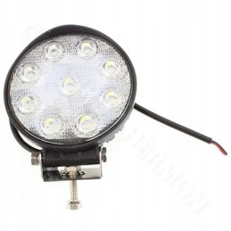 Work halogen lamp 9 LED 10v 30v fi 123 2250lm