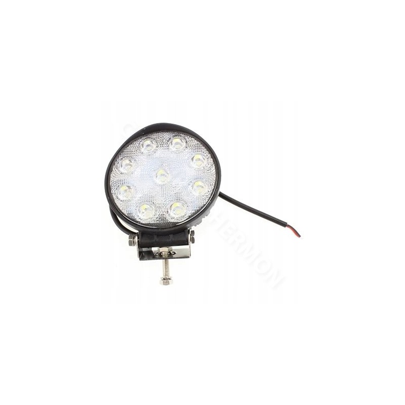 Work halogen lamp 9 LED 10v 30v fi 123 2250lm