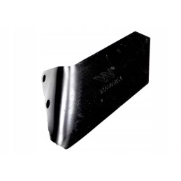 Wide right plowshare of the stubble cultivator