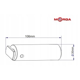 C 385 lower hitch bracket pins c 385 morg