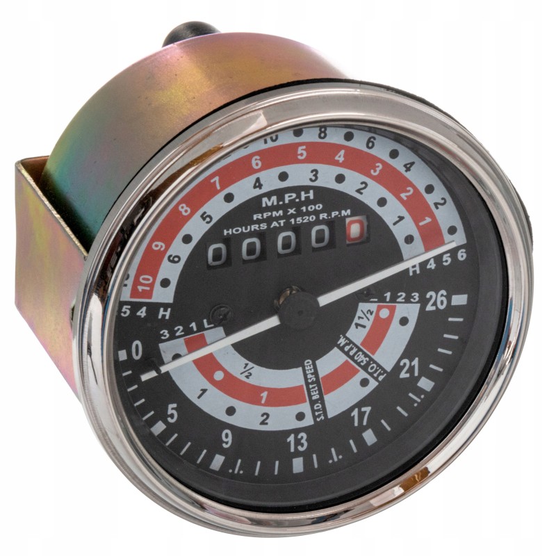 Mtg engine hour counter, mf ferguson 135 tractor meter