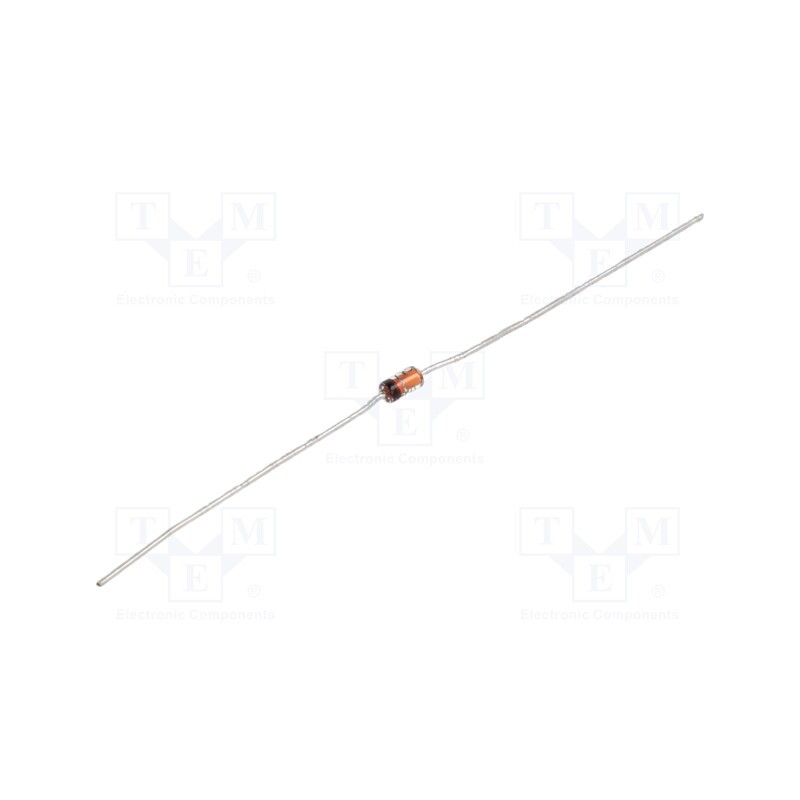 25 pcs x DC COMPONENTS - BZX55C7V5 - Diode: Zener, 0.5W, 7.5V, , DO35, single diode, Ufmax: 1V