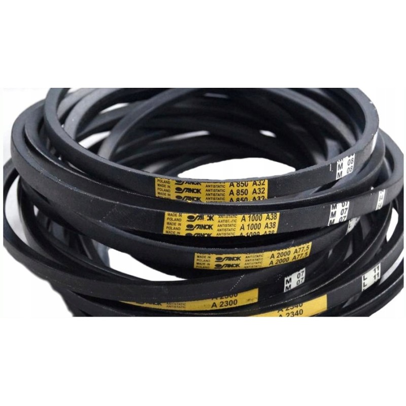 The V-belt is 560 hundred miles strong