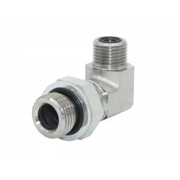 Knee with locking nut bsp 3 8 orfs 9 16