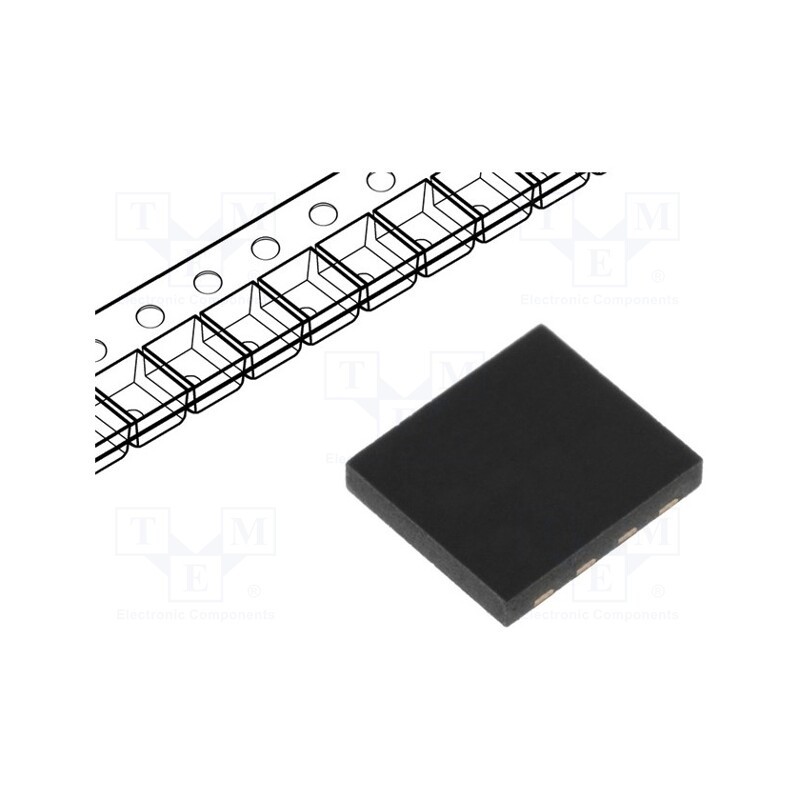 3 pcs x DIODES INCORPORATED - AP22800HB-7 - IC: power switch, load switch, 4A, Ch: 1, N-Channel, SMD, uDFN8