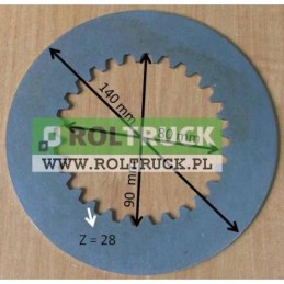 Fendt Favorit Xylon 500 friction disc spacer