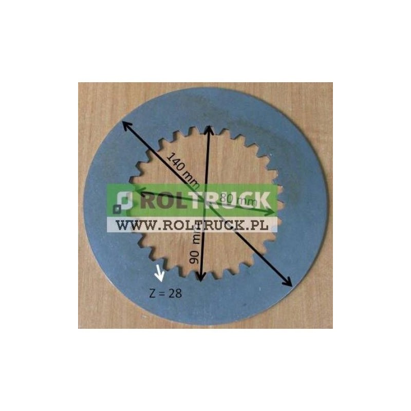 Fendt Favorit Xylon 500 friction disc spacer