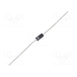 1 pcs x DIODES INCORPORATED - 1N4005G-T - Diode: rectifying, THT, 600V, 1A, , Ifsm: 30A, DO41, 2us