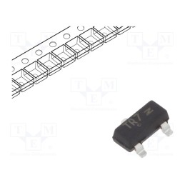 5 pcs x ONSEMI - NTR2101PT1G - Transistor: P-MOSFET, unipolar, -8V, -3A, 0.96W, SOT23