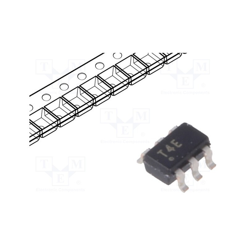 3 pcs x MICROCHIP TECHNOLOGY - ATTINY4-TSHR - IC: AVR microcontroller, SOT23-6, 1.8÷5.5VDC, Ext.inter: 4, Cmp: 1