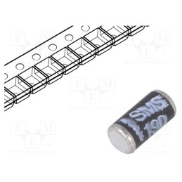 5 pcs x DIOTEC SEMICONDUCTOR - SMS190 - Diode: Schottky rectifying, SMD, 90V, 1A, MELF plastic,