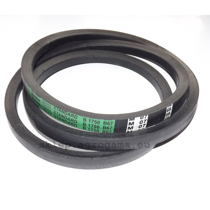 Belt V-belt b 1750 17 x 1750 stomil