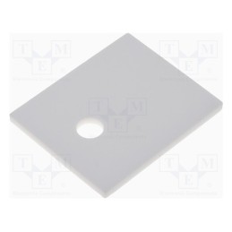 1 pcs x FISCHER ELEKTRONIK - AOS 218 247 1 - Heat transfer pad: ceramic, TO218,TO247, L: 21mm, W: 25mm, 25W/mK