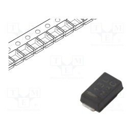 5 pcs x VISHAY - SS1P3L-M3/84A - Diode: Schottky rectifying, SMD, 30V, 1A, DO220AA,