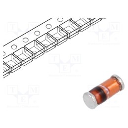 25 pcs x VISHAY - LL4151-GS08 - Diode: switching, SMD, 75V, 0.3A, 2ns, MiniMELF, Ufmax: 1V, Ifsm: 2A