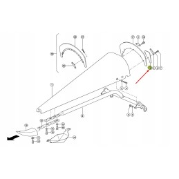 Claas Conspeed 995749 gripping rubber