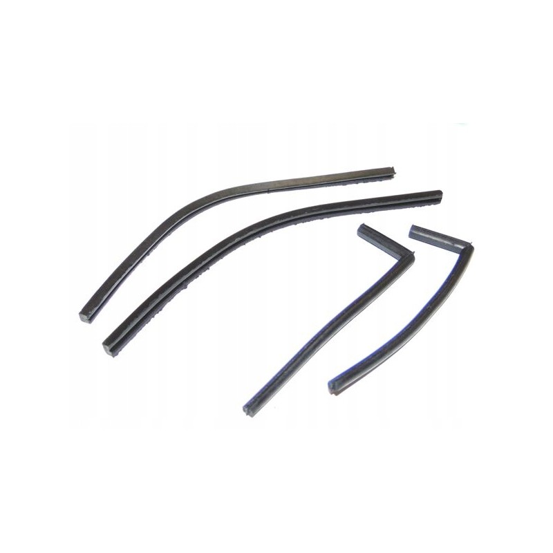 Set of gaskets for the bowl and stuffing box