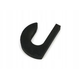 Steel loader bucket hook, diameter 50