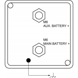 Battery separator for campers 12v 140a