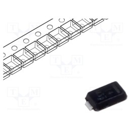 5 pcs x VISHAY - MSS1P4HM3-A/H - Diode: Schottky rectifying, SMD, 40V, 1A, DO219AD,
