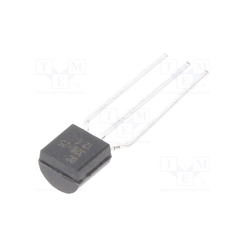 1 pcs x DIOTEC SEMICONDUCTOR - BC328-25 - Transistor: PNP, bipolar, 25V, 0.8A, 625mW, TO92